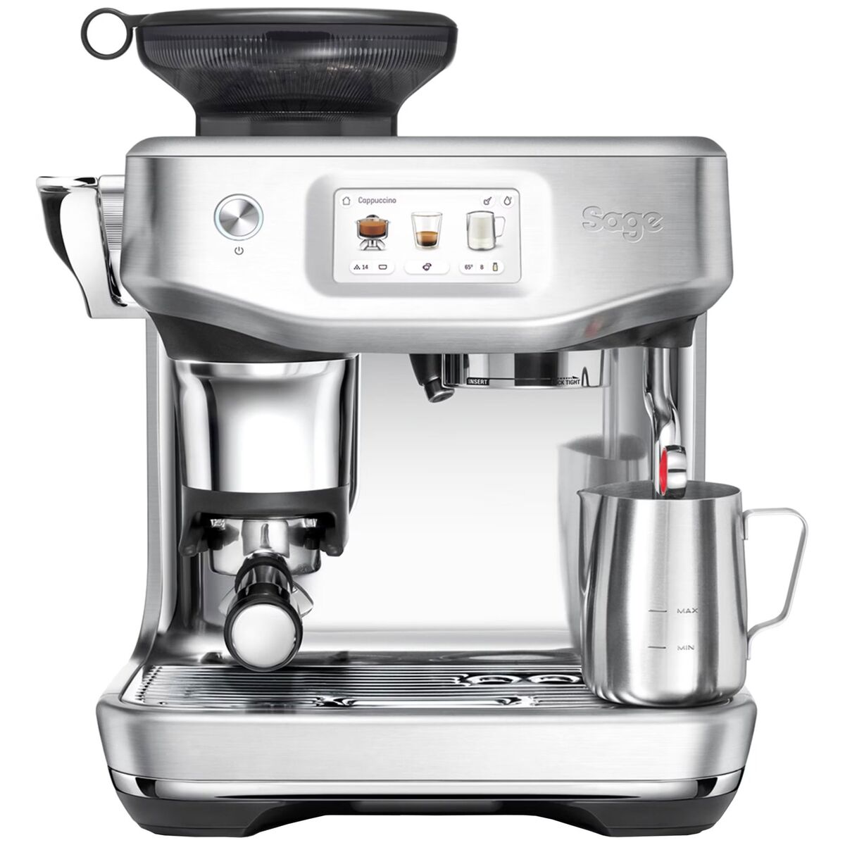 Barista Touch™ Impress SES881 espressomaskin, brushed stainless steel