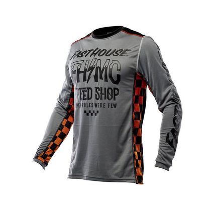 Maillot cross FASTHOUSE YOUTH GRINDHOUSE BRUTE GRAY/BLACK - Gris / Noir