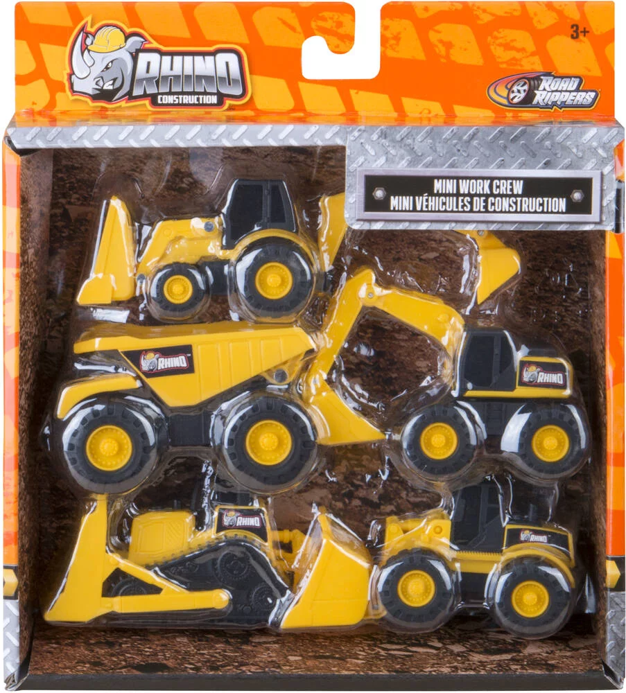 5 VEHICULES DE CHANTIER