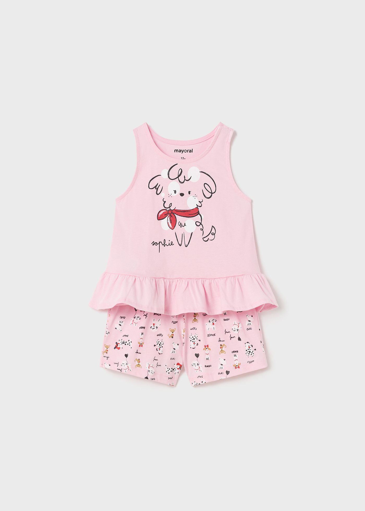 pijama curto de algodão sustentável para bebês