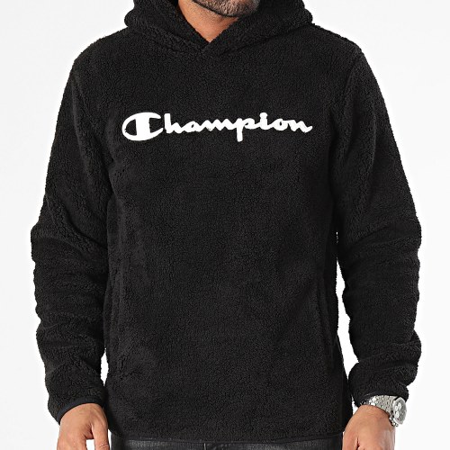 Sweat Capuche Polaire 214973 Noir
