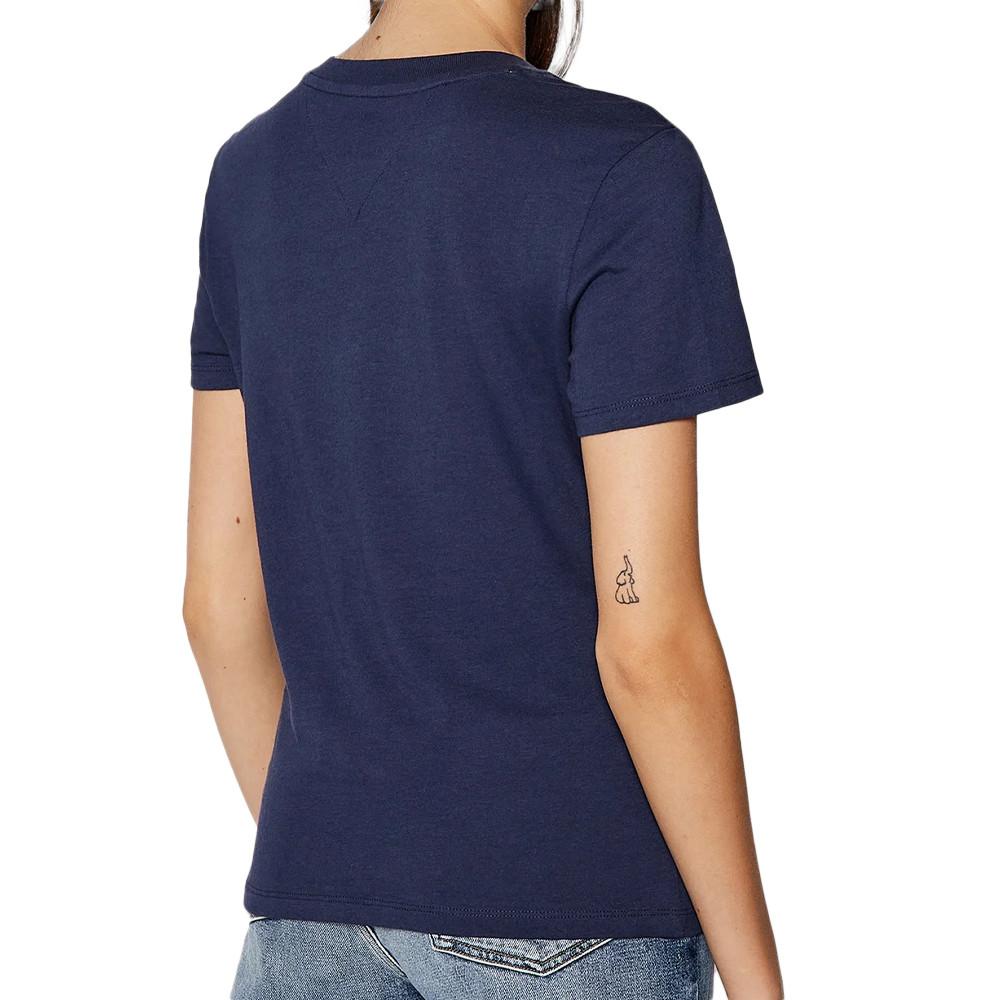 Tommy Hilfiger T-shirt Marine Femme Tommy Hilfiger Regular