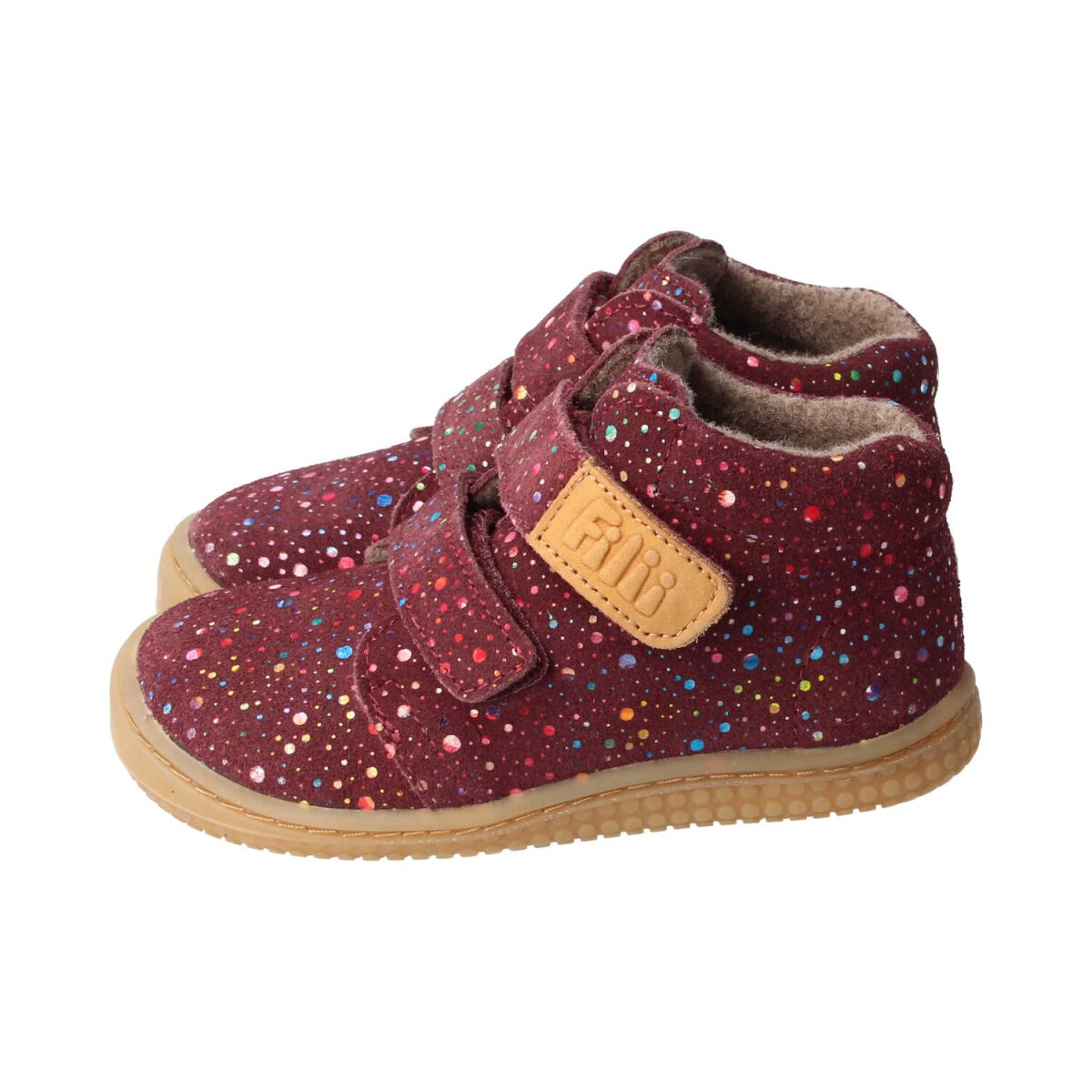 WL4213-F6 mult.berry FOXY velours fleece velcro Weite/W