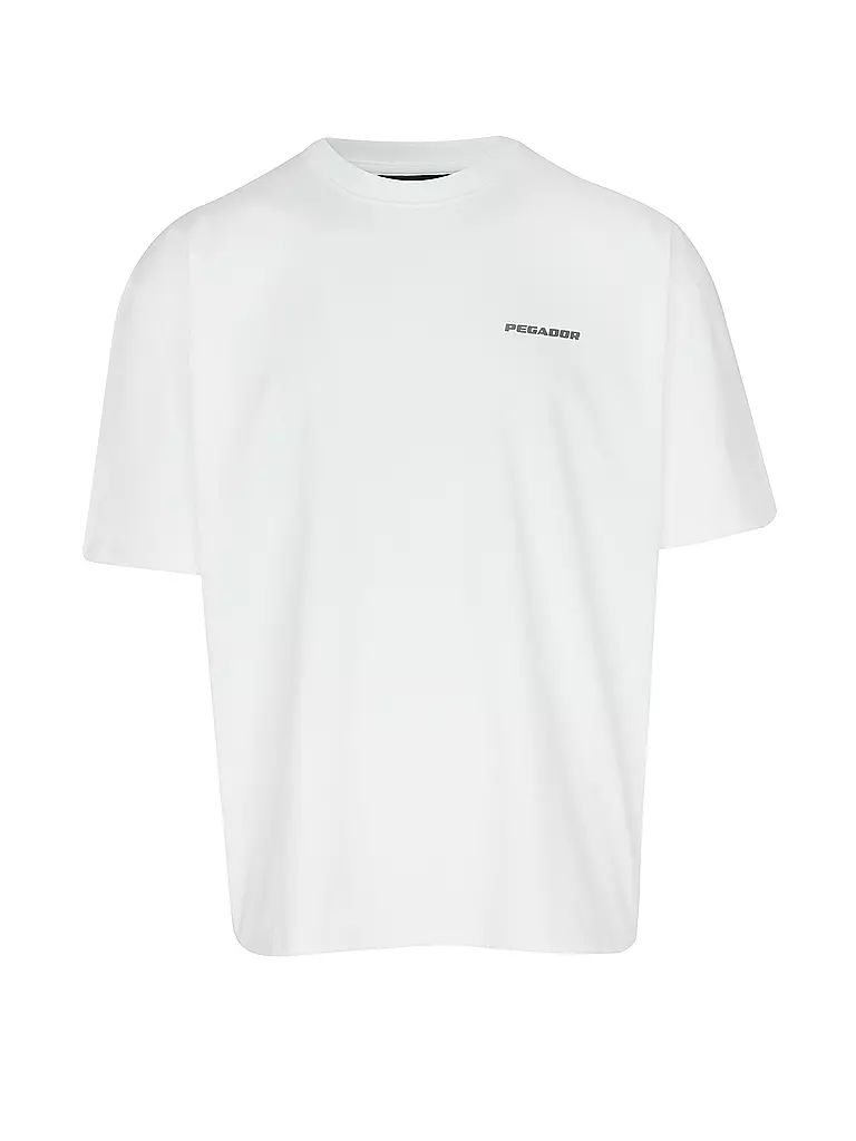 PEGADOR T-Shirt Oversized Fit weiss