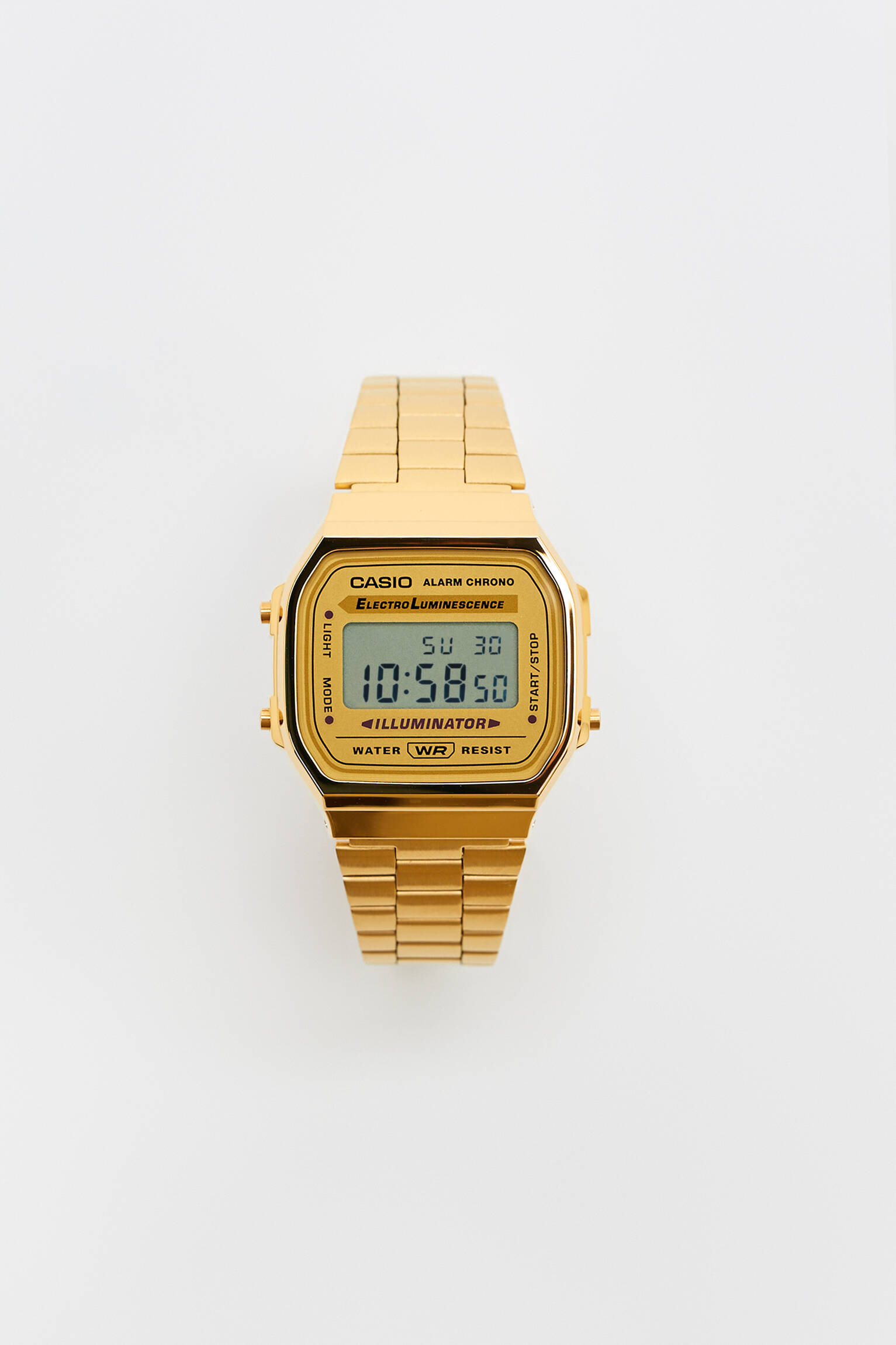 Relógio digital Casio dourado - Dourado