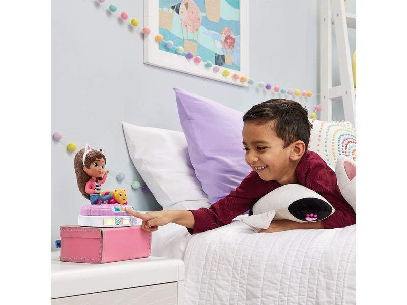 Vtech Gabbys Dollhouse – Interaktive Geschichten -DE- Batteriebetriebene Spielfigur mit Licht- und Soundeffekten