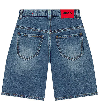 HUGO Denimshorts - 446 - Loose Fit - DouBlå Stone