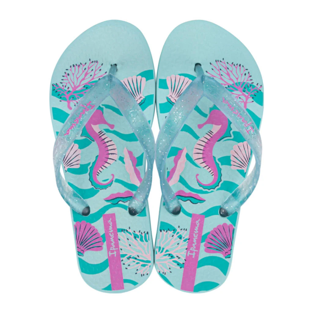 Ipanema Classicteenslippers blauw/roze