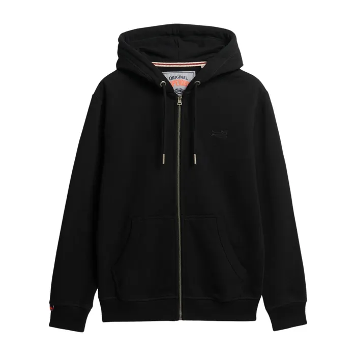 Superdry Essential Logo Zip Hooded Vest Heren