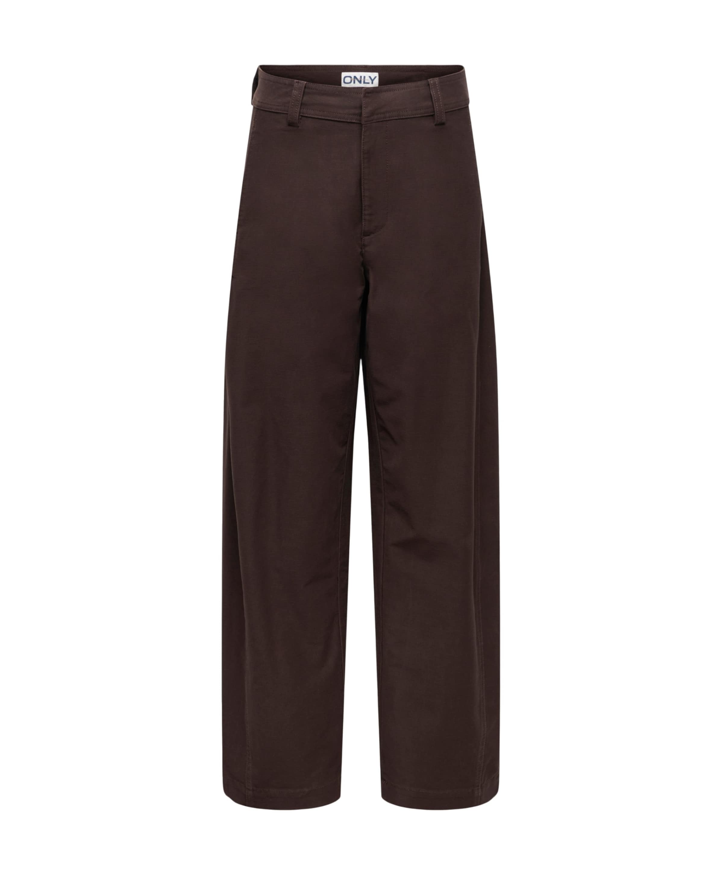 Only ONLCLAIR MW BARREL PANT PNT NOOS dames broek bruin