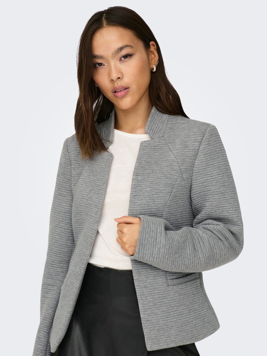 ONLADDY-LINKA Blazer Medium Grey Melange