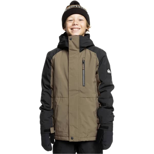 Veste de ski QUIKSILVER MISSION BLOCK YTH JK CANTEEN