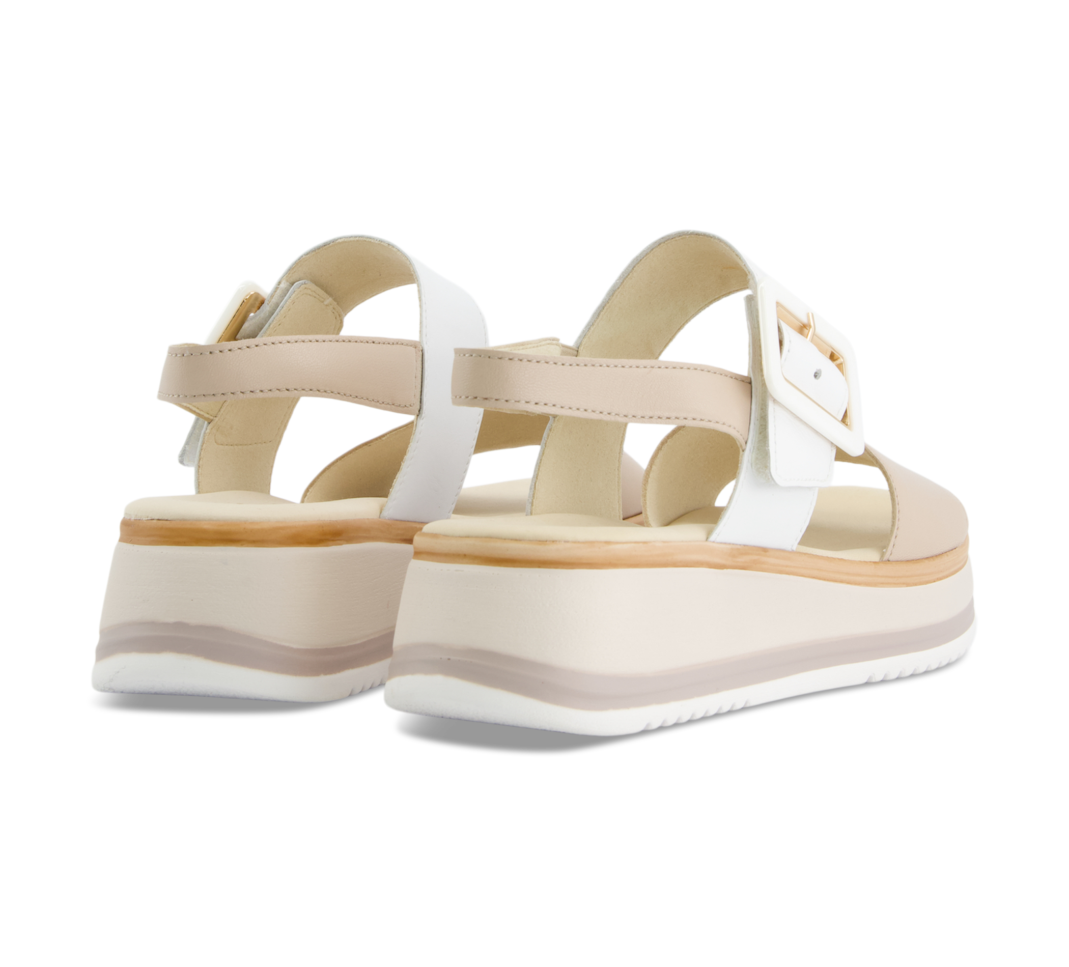 Gabor Riemchensandalen weiss