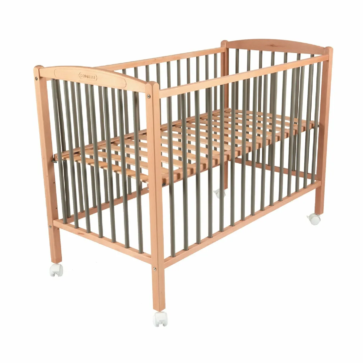 Combelle Lit Arthur 60x120 avec roulettes