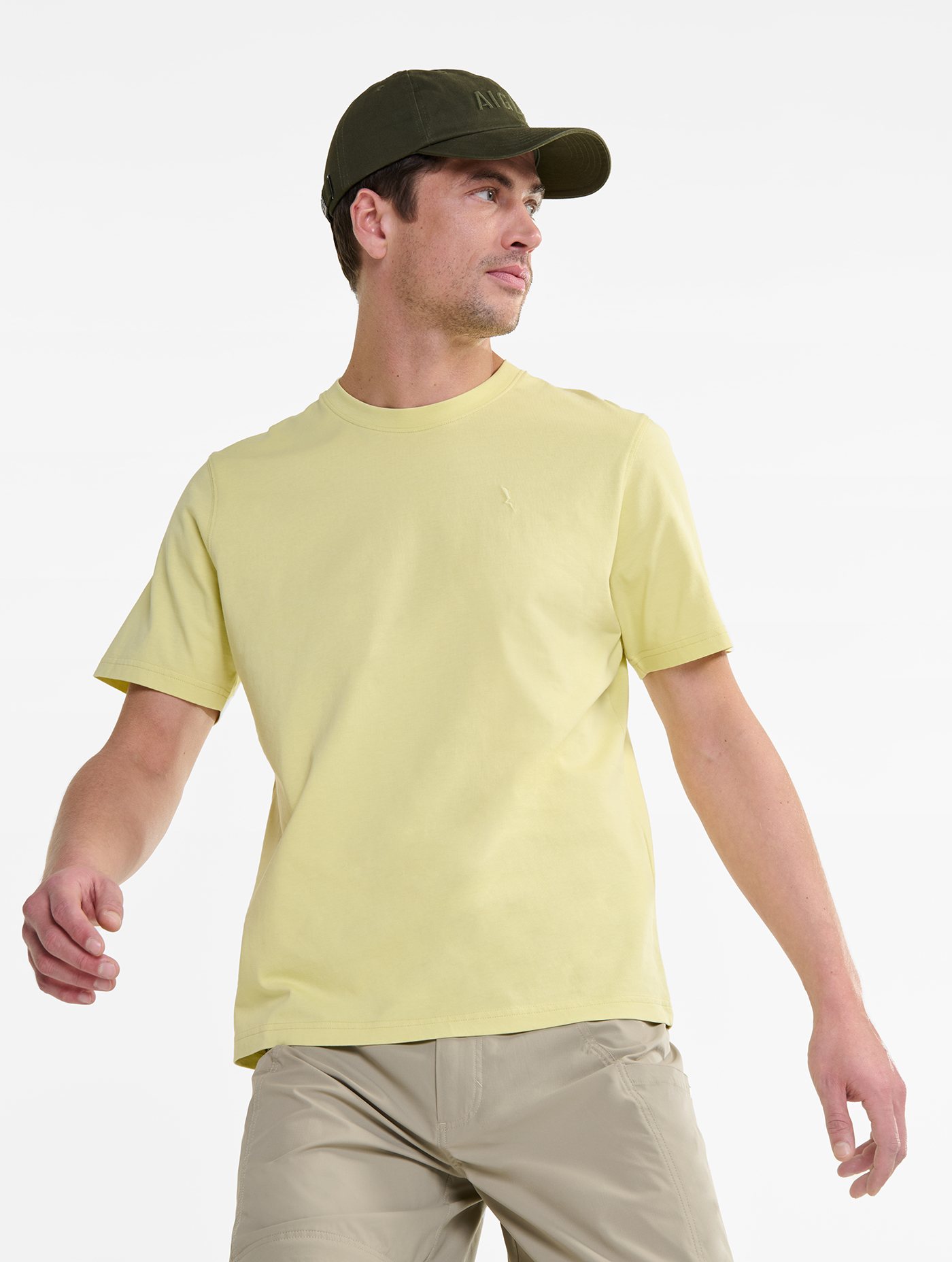 T-shirt col rond MISTY YELLOW