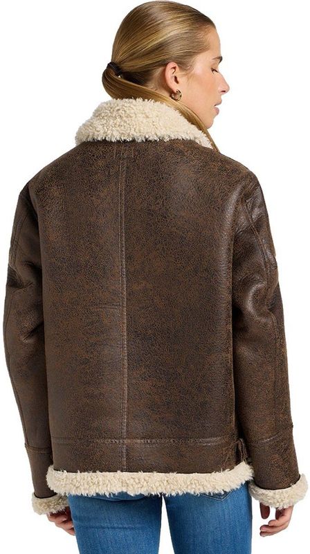 Lee - Aviator Jas - Luxe Brown - Tussenjas