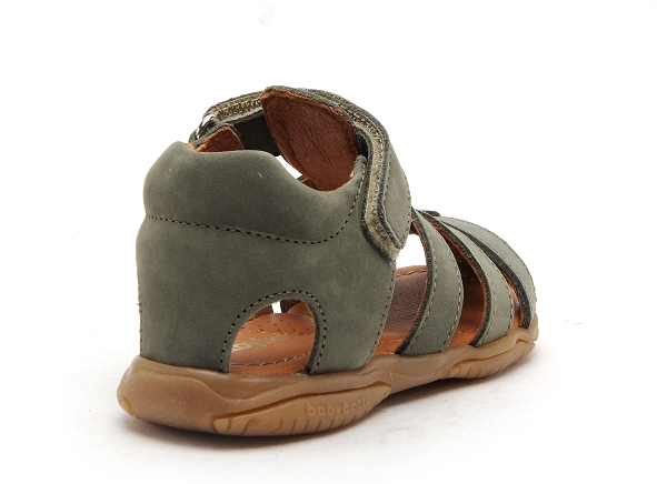 Babybotte nu pieds enfant tafari 4381 kaki
