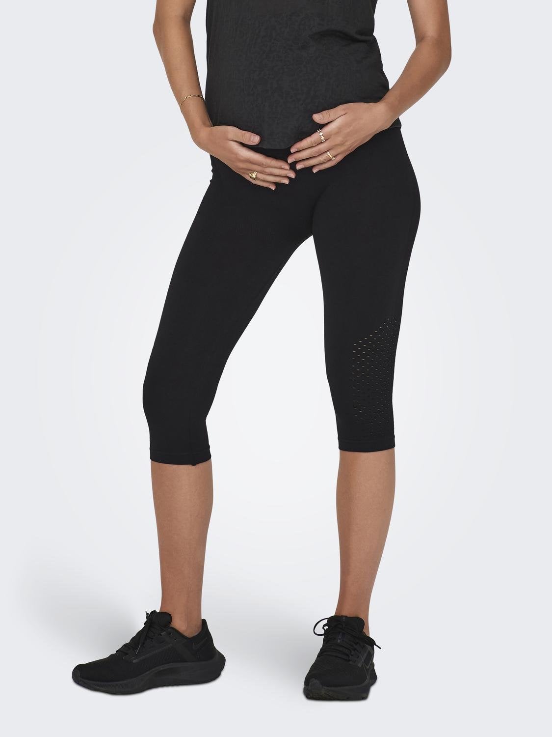 OLMKIA Normal geschnitten Sportleggings Black