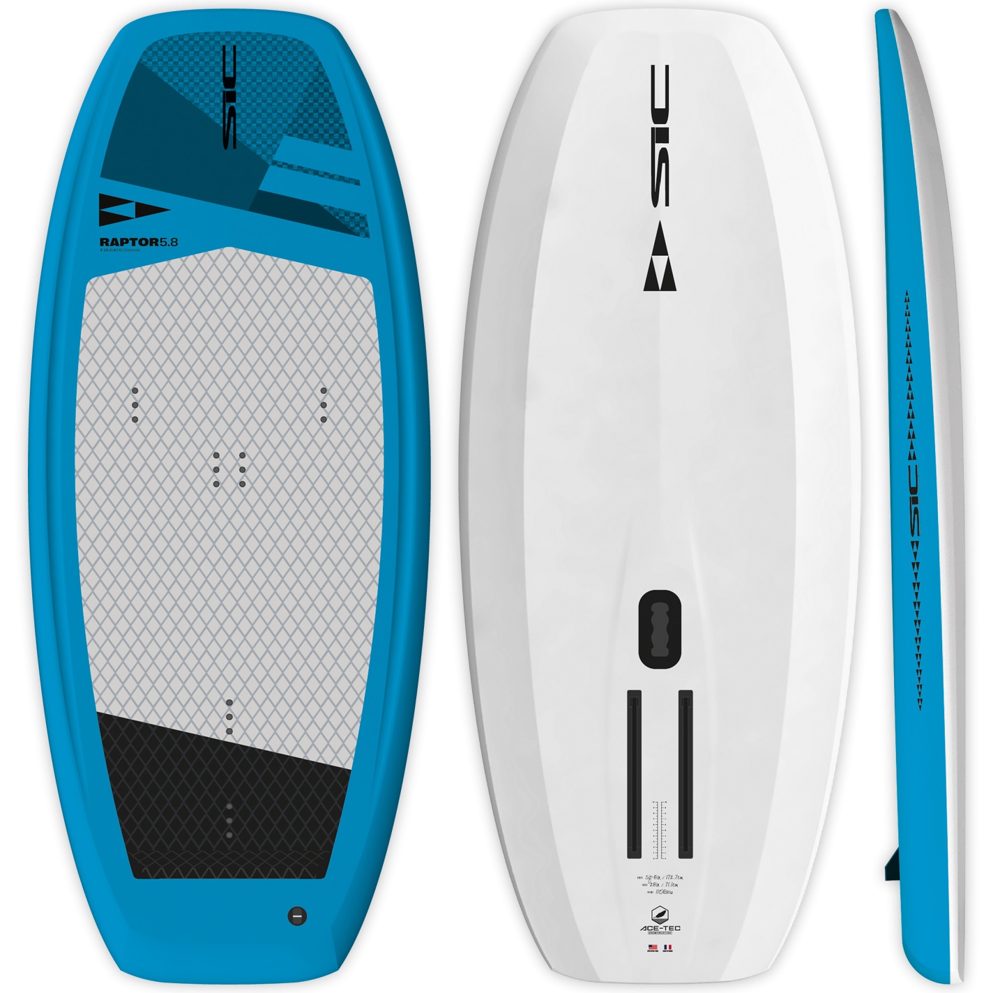 SIC RAPTOR foil board - AT (Made in France !) 5'8