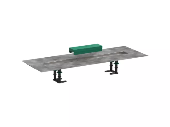 Kit d'installation caniveau de douche encastré à carreler 70 cm HANSGROHE RainDrain