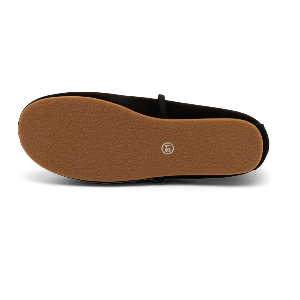 Køb Bisgaard Black Suede Palma Ballerina