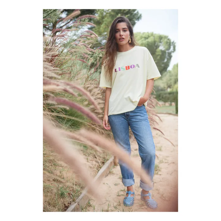 Marlot Paris T-Shirt Coton Bio Jil - Collection Femme | Jaune pâle