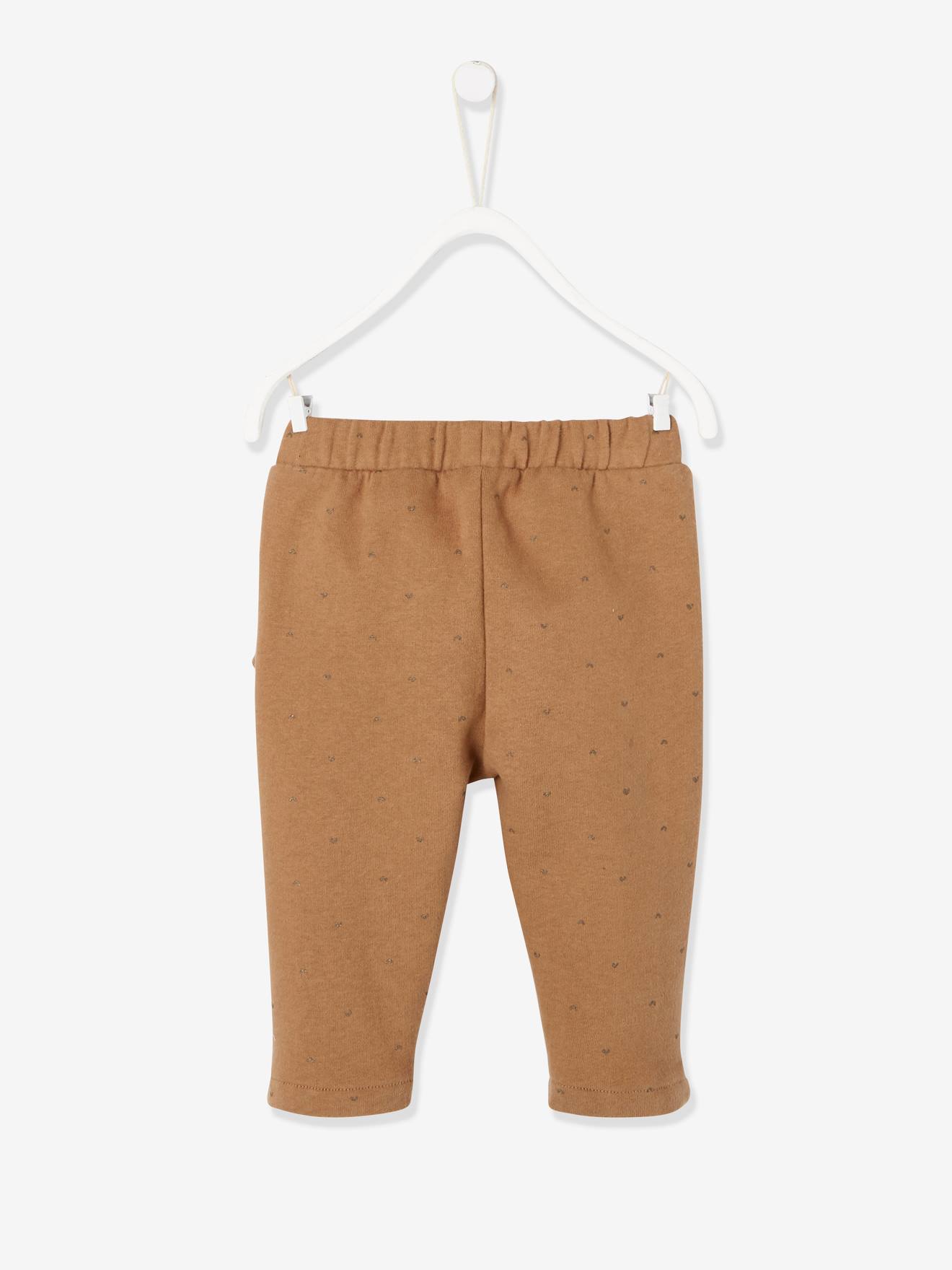 Calça de lã azul claro para bebê menina