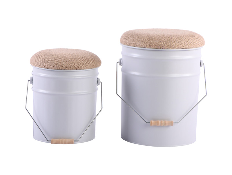 Stool Set Buckets LM2263BK Black