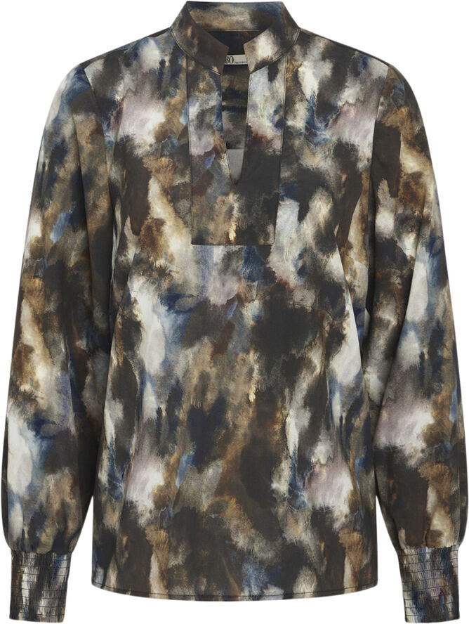 PBO ¤ Mindra blouse ¤ Dark abstract