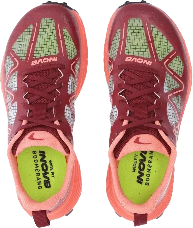 inov-8 Women's Mudtalon Speed Wide Burgundy/Coral