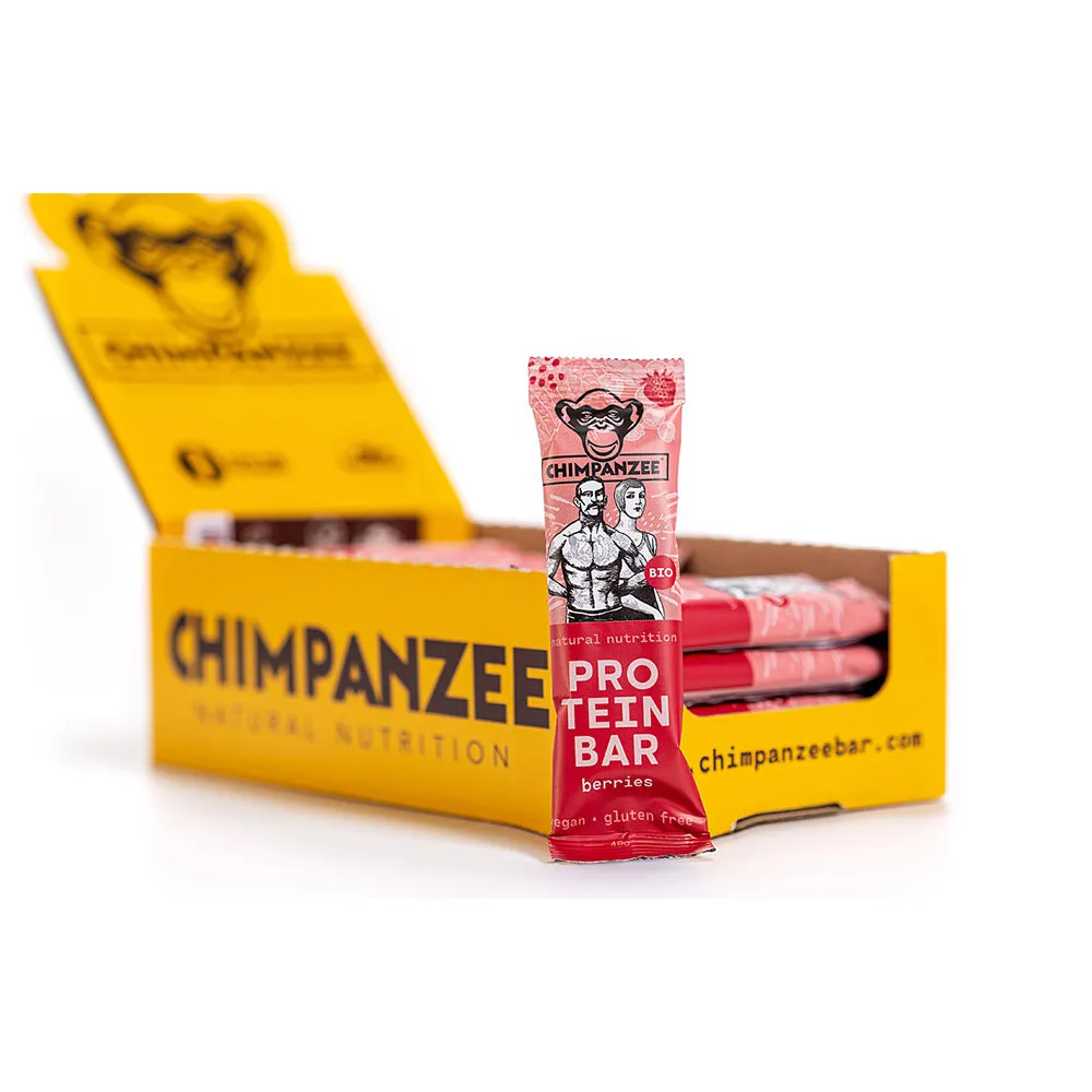 Chimpanzee -  Riegel Bio Protein Bar Johannisbeere 20 Stück