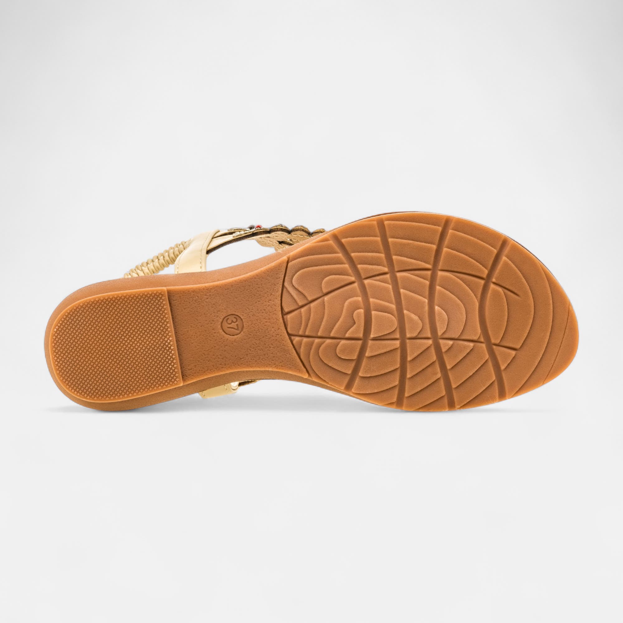 Nu-pieds Femme beige