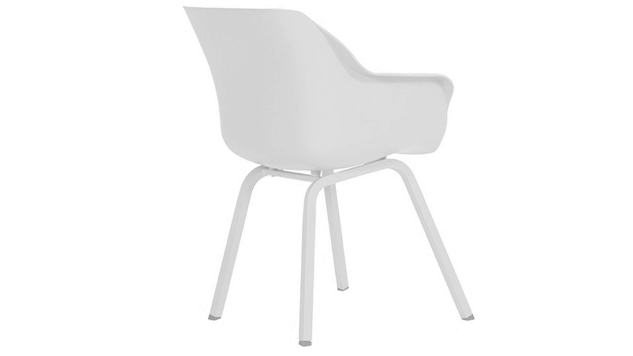 Tuinstoel Royal White 11.680.003 Sophie Element B62 x D58 x H84 cm