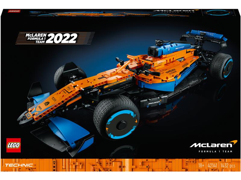 LEGO® Technic McLaren Formel 1 Rennwagen 42141 Eine detailgetreue Nachbildung des McLaren Flitzers