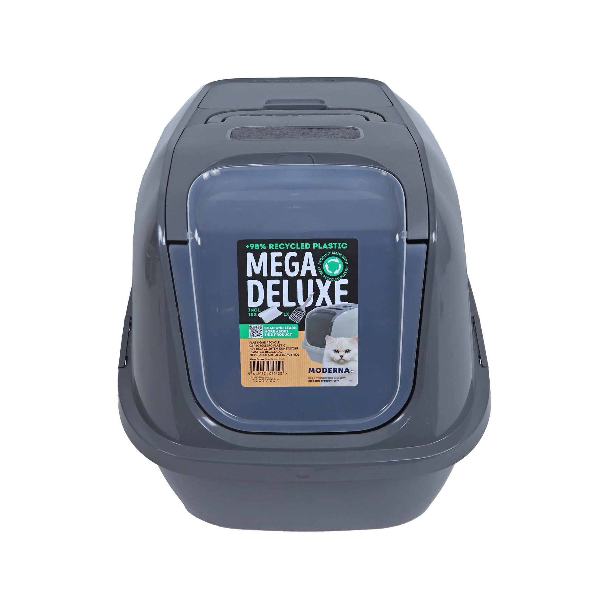Moderna - Kattentoilet Mega Deluxe - Recycle