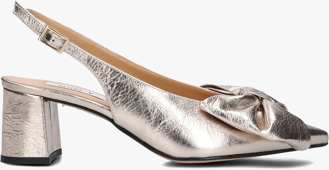 gouden notre-v slingbacks 35503