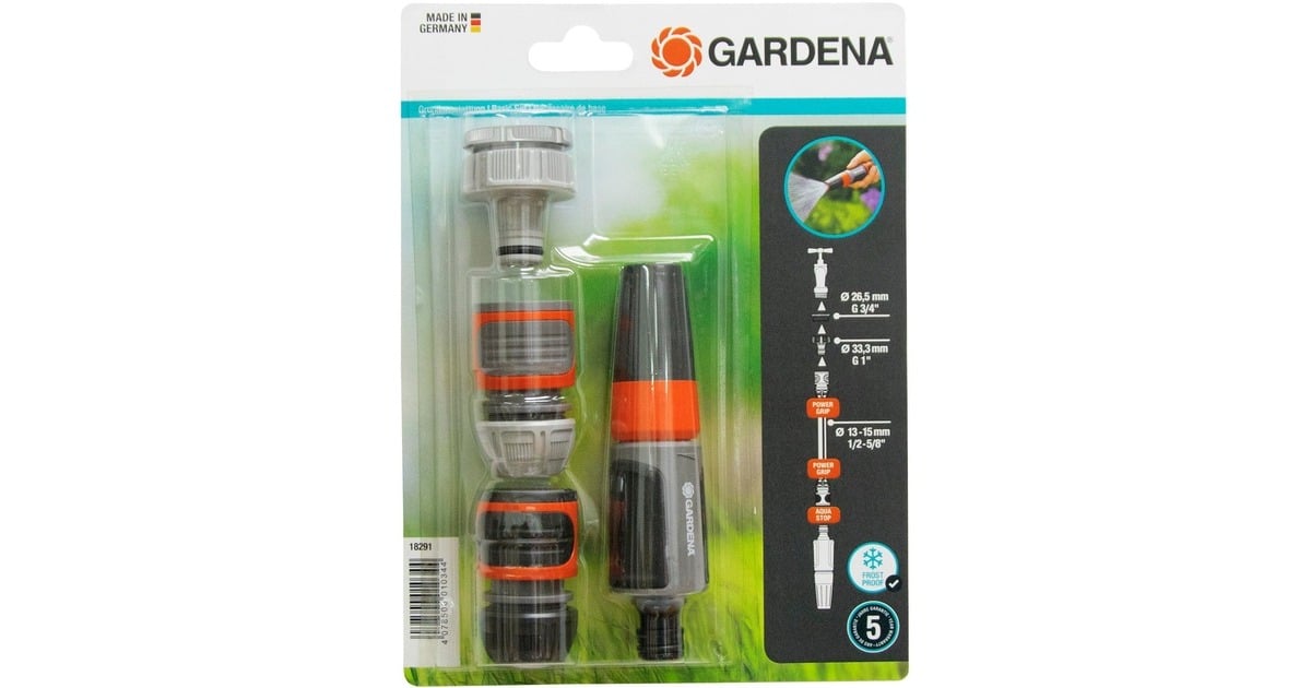 GARDENABasic Set  spuit  (Grijs/oranje, 18291-20)