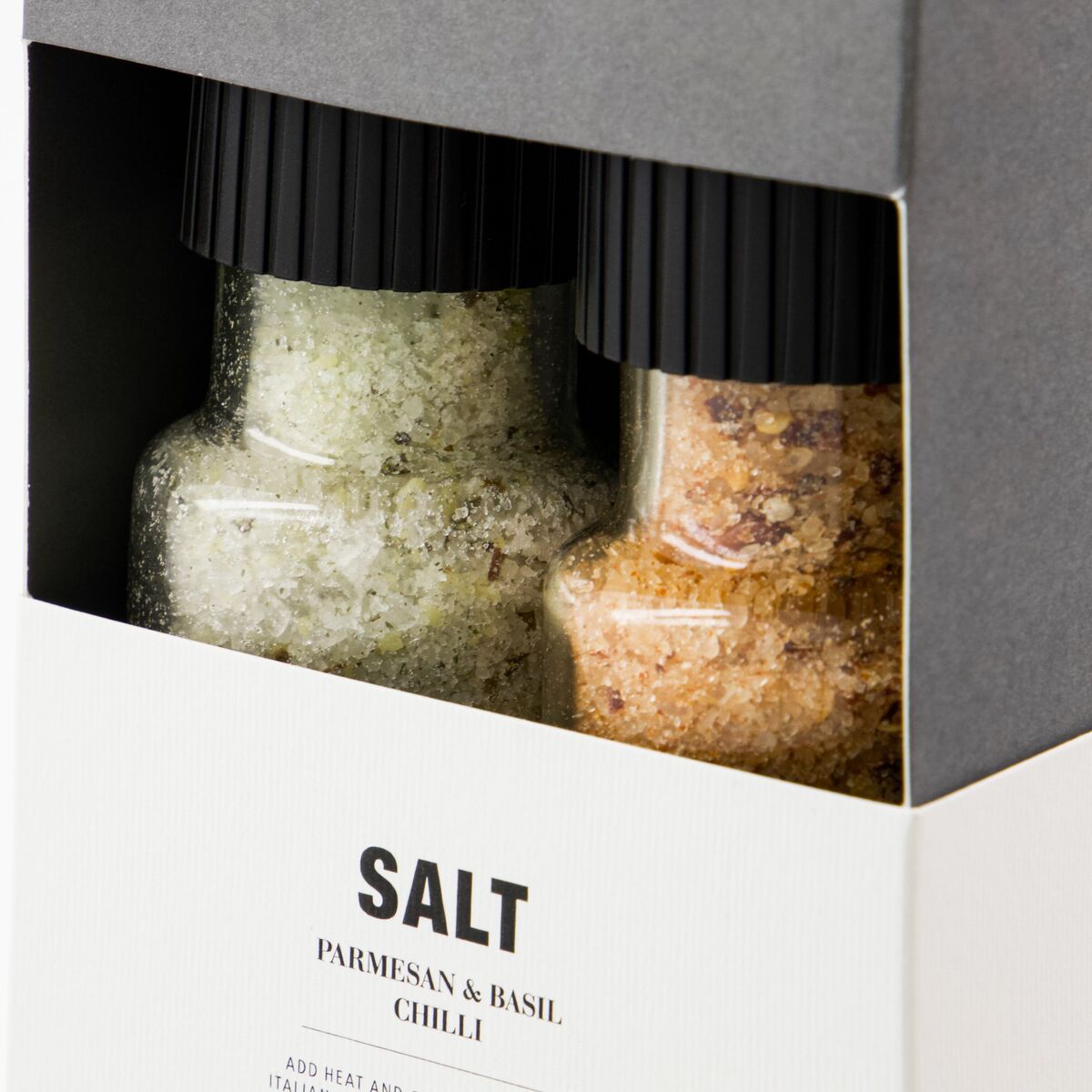 Parmesan & Basil Salt Gaveboks