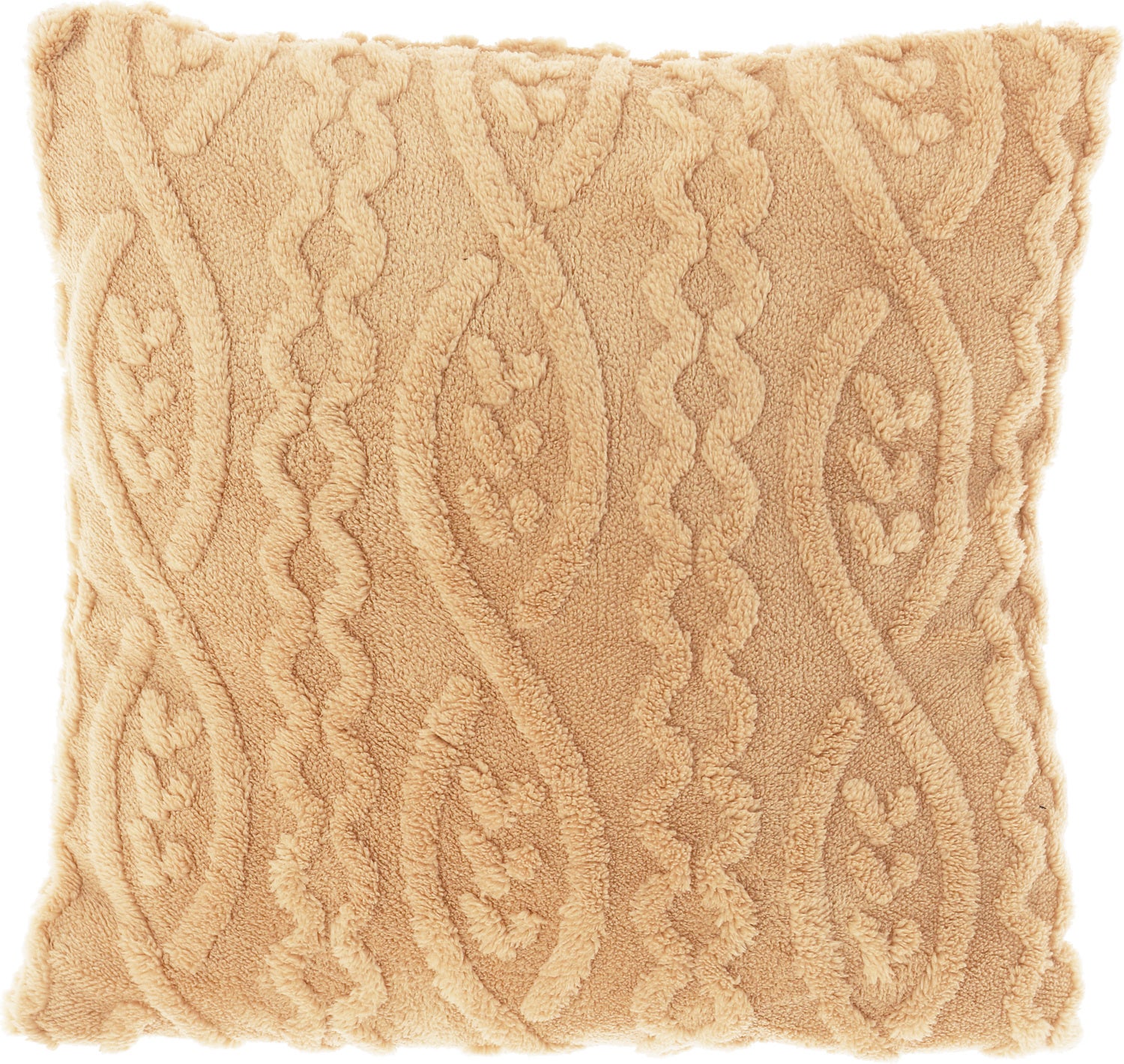 Unique Living sierkussen Pleun beige 45 x 45 cm