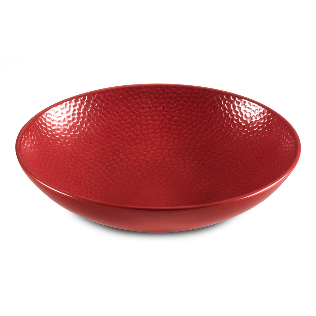 Stone Rouge - Assiette creuse 25 cm (lot de 6) Médard de Noblat
