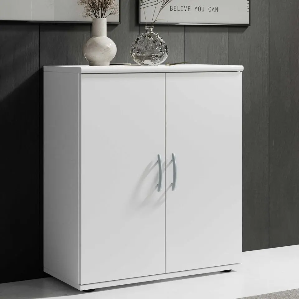 Commode Viviane 60cm met 2 deuren - wit