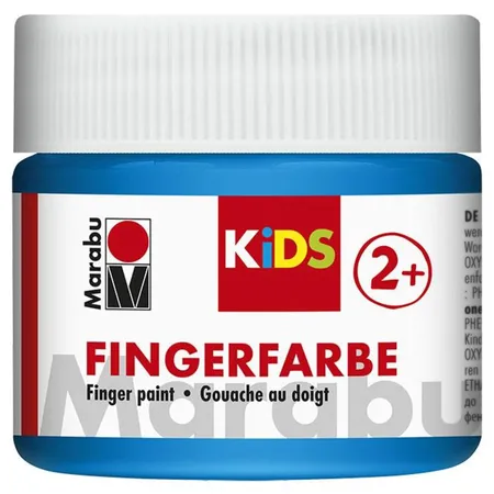 Marabu Fingerfarbe Kids blau, 100 ml