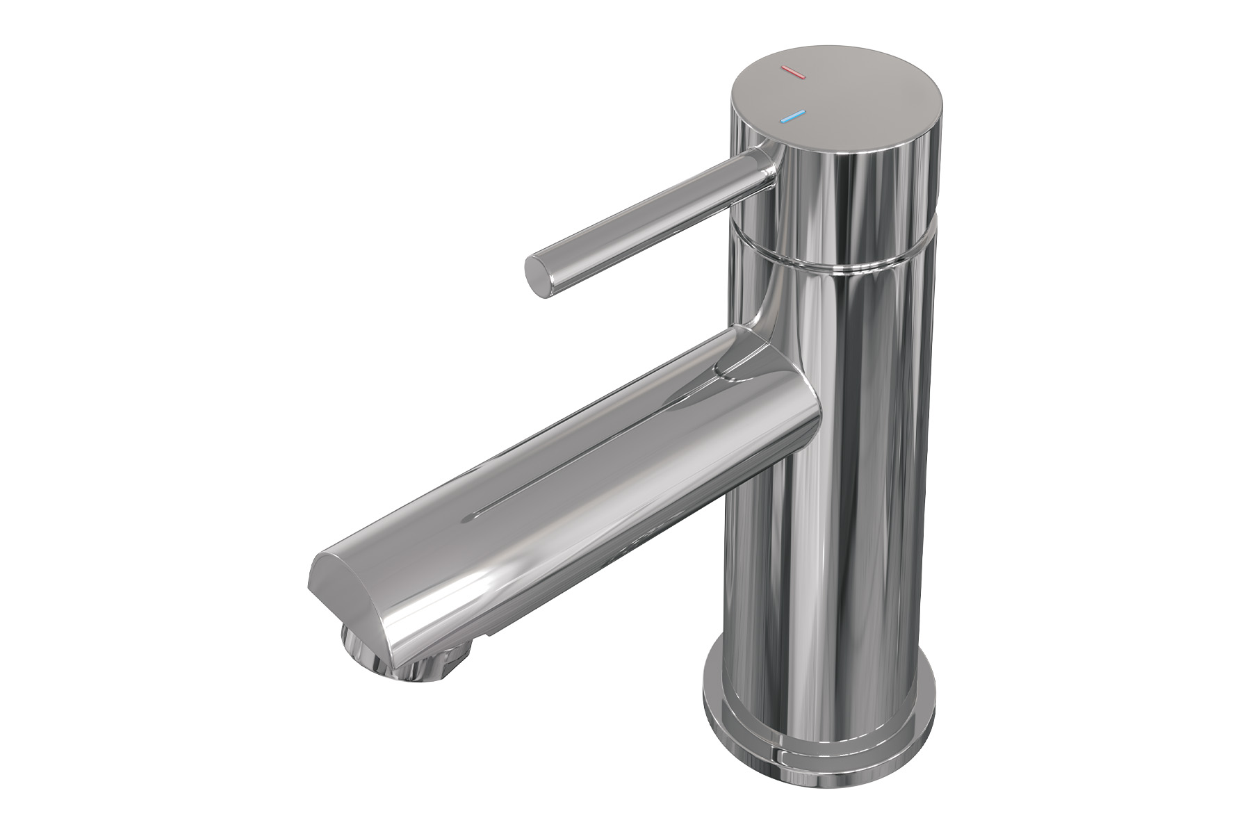 Brauer Chrome Edition ColdStart wastafelkraan energy-saving model A chroom