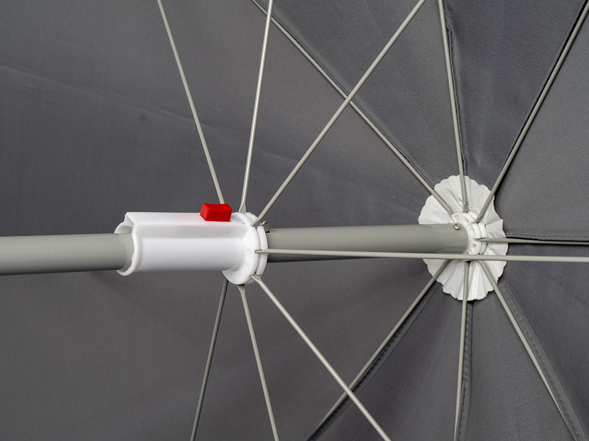 Bo-Camp grote parasol - Grey