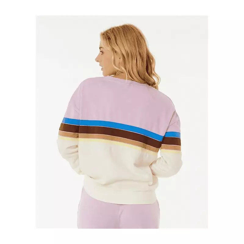 Sweat femme RIPCURL Surf Revival Crew Lilac