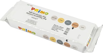 Primo Ler - Selvhærdende Ler - Terrakotta - 12X1000 G