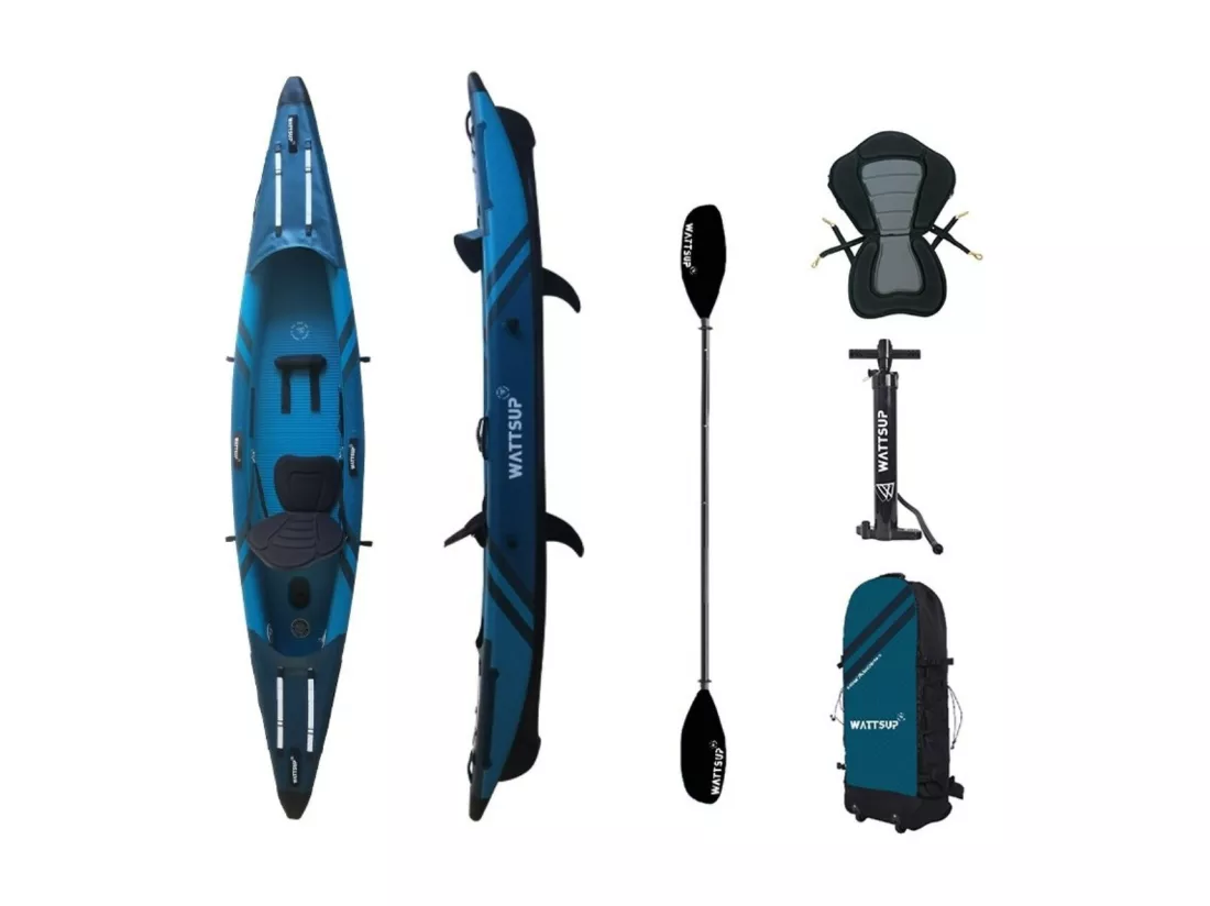 KAYAK GONFLABLE WATTSUP TORPEDO 1 PLACE HAUTE PRESSION