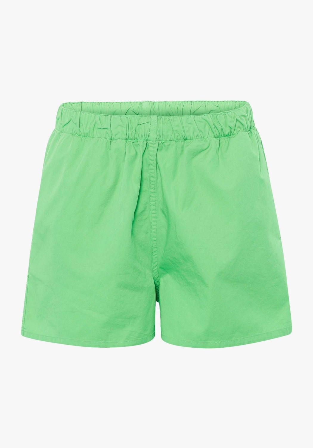 Colorful Standard Damen-Twill-Shorts Spring Green