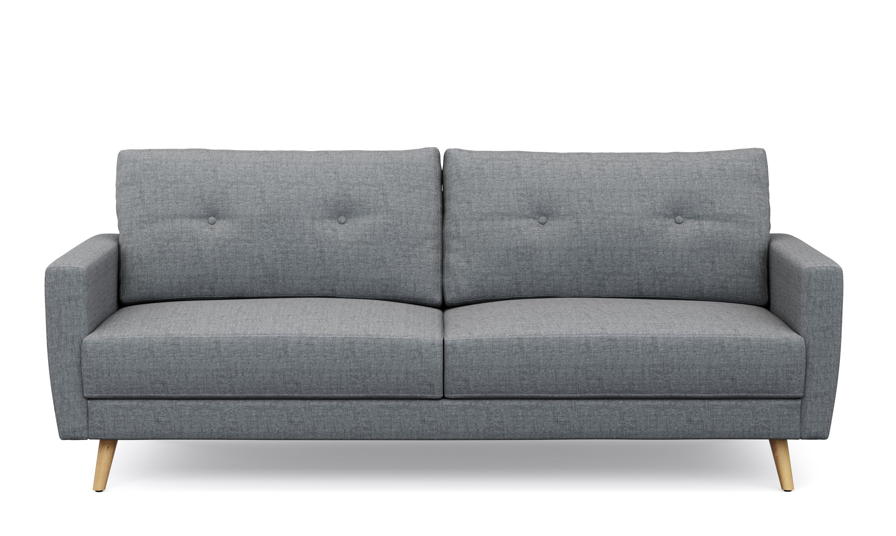 Sofa MANDY 3-Sitzer grau
