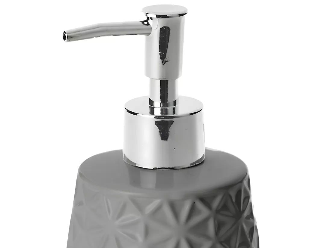 Distributeur de savon à relief en céramique MAGIC